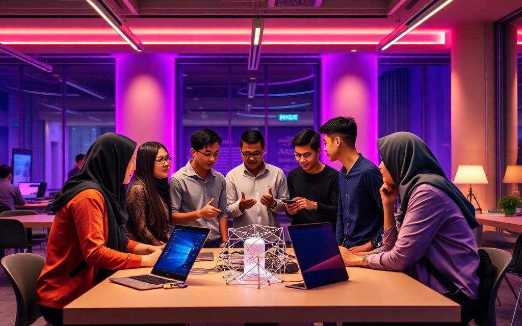 Tim mahasiswa program inkubasi LPPM Universitas Trisakti